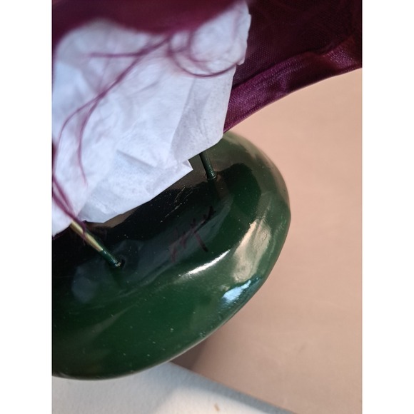 BYERS' CHOICE LTD.2011 WITCH WITH PUMPKIN Satin Dress Black Hat Artist Signed - Picture 15 of 15